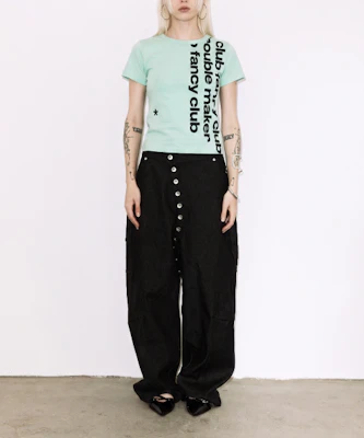 (Women) FANCY CLUB Baywatch Crop Tee (Mint) F26QB103 F26QB103MT Sizing (Women) FANCY CLUB Baywatch Crop Tee (Mint) F26QB103 F26QB103MT
