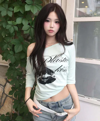 (W) 팬시클럽 플라스틱 키스 원숄더 탑 (민트) F26QB051 F26QB051MT Buy (W) 팬시클럽 플라스틱 키스 원숄더 탑 (민트) F26QB051 F26QB051MT