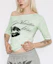 Lookbook (W) 팬시클럽 플라스틱 키스 원숄더 탑 (민트) F26QB051 F26QB051MT