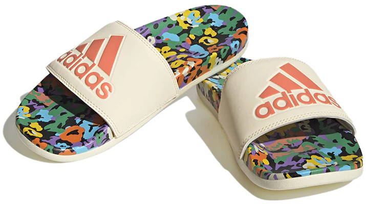 (女性)FARM Rio x adidas Adilette 舒適涼拖鞋 '花卉-多色' HQ7080 Lookbook (女性)FARM Rio x adidas Adilette 舒適涼拖鞋 '花卉-多色' HQ7080