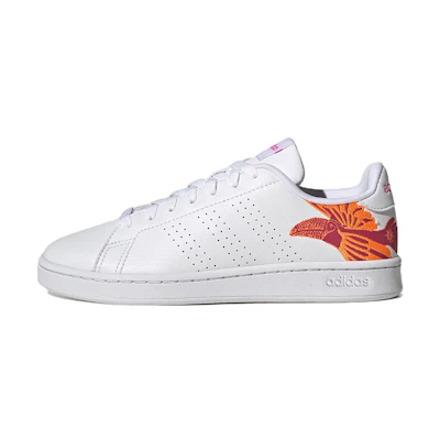 (W) FARM Rio adidas Advantage Court 'White Screaming Pink'