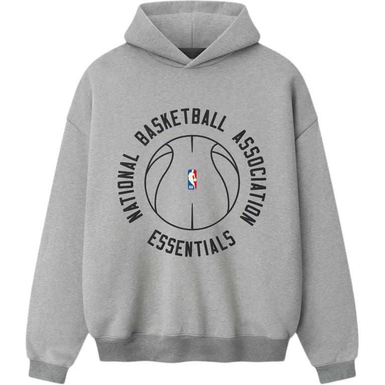 (Women) Fear of God Essentials NBA SS26 Barkley Hendricks 90s Hoodie Fleece Pullover 192BH266902F