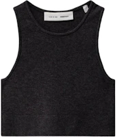 (Women) Fear of God Essentials Sleeveless Knit Tank Top with Leather Logo Tag. 192SP257690FW (Women) Fear of God Essentials Sleeveless Knit Tank Top with Leather Logo Tag. 192SP257690FW