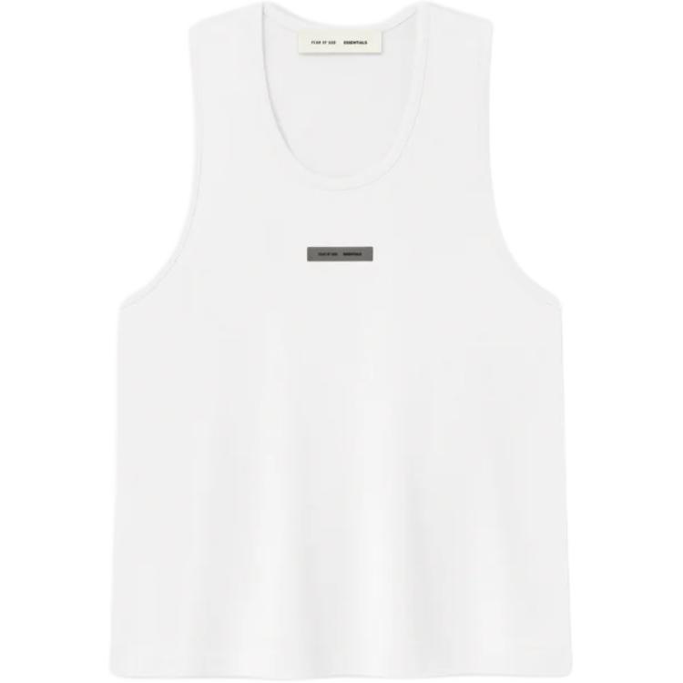 (Women) Fear of God Essentials SS25 Loose-Fit Soft Tank Top 125SP255724FW