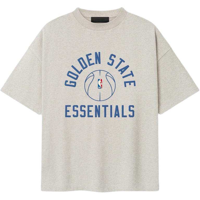 (Women) Fear of God Essentials x NBA Warriors 90s Tee Barkley Hendricks Loose Fit T-Shirt. 125BH262209F