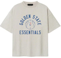 (Women) Fear of God Essentials x NBA Warriors 90s Tee Barkley Hendricks Loose Fit T-Shirt. 125BH262209F (Women) Fear of God Essentials x NBA Warriors 90s Tee Barkley Hendricks Loose Fit T-Shirt. 125BH262209F