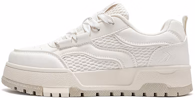 (Women) Feiyue Beige Low-Top Sneakers - Breathable, Non-Slip, Stylish Platform Shoes FXY-967ZG Beige (Women) Feiyue Beige Low-Top Sneakers - Breathable, Non-Slip, Stylish Platform Shoes FXY-967ZG Beige