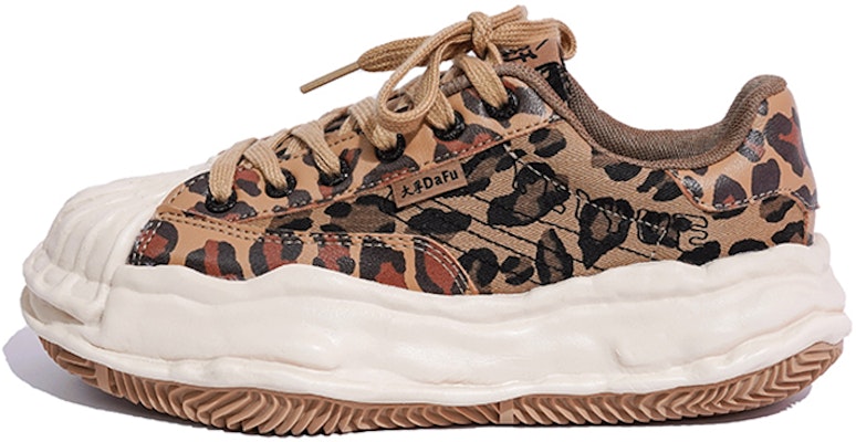 (Women) Feiyue Board Shoe 'Leopard Print Platform Celebrity' DFYF/1-6059 Buy (Women) Feiyue Board Shoe 'Leopard Print Platform Celebrity' DFYF/1-6059