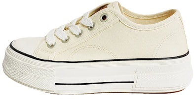(Women) Feiyue Canvas Low-Top 'Thick Sole Casual' DF/8676 (Women) Feiyue Canvas Low-Top 'Thick Sole Casual' DF/8676