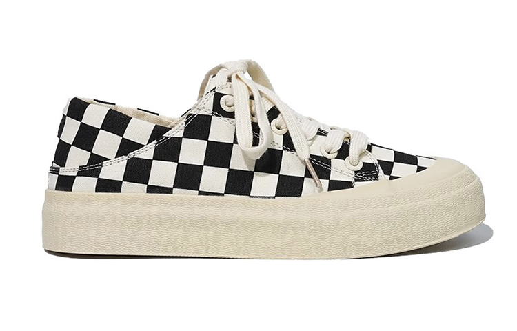 Order (Women) Feiyue Canvas Low 'Checkerboard' DF-8631
