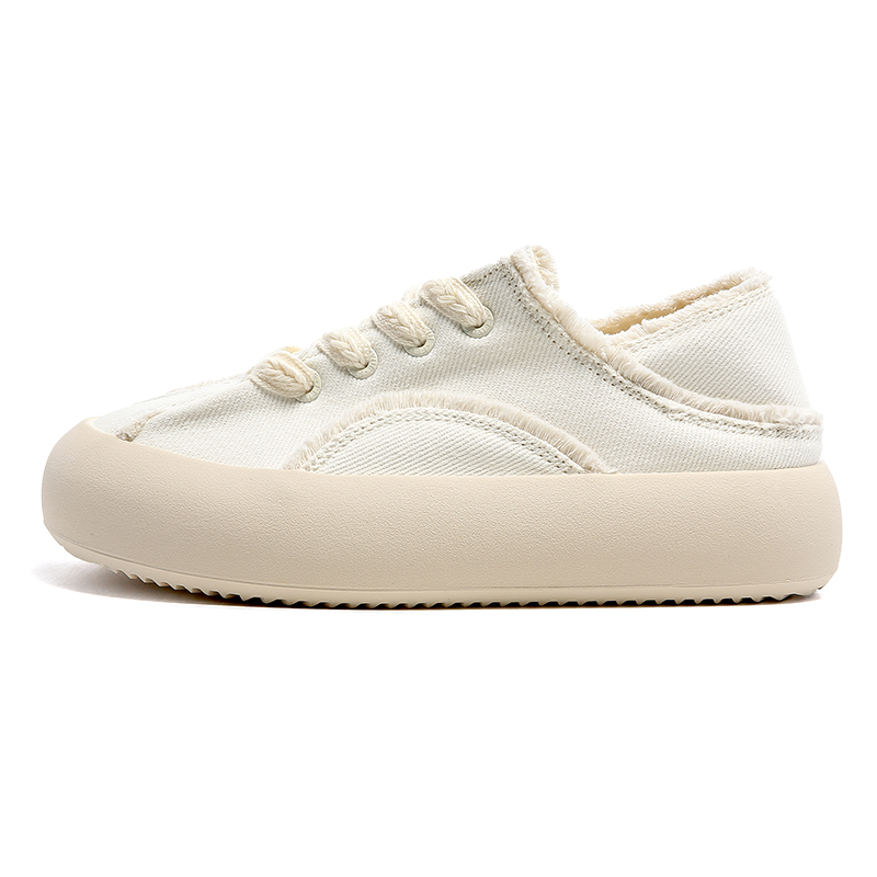 (Women) Feiyue Canvas Low 'White Comfort' 8A021