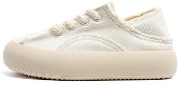 (Women) Feiyue Canvas Low 'White Comfort' 8A021 (Women) Feiyue Canvas Low 'White Comfort' 8A021