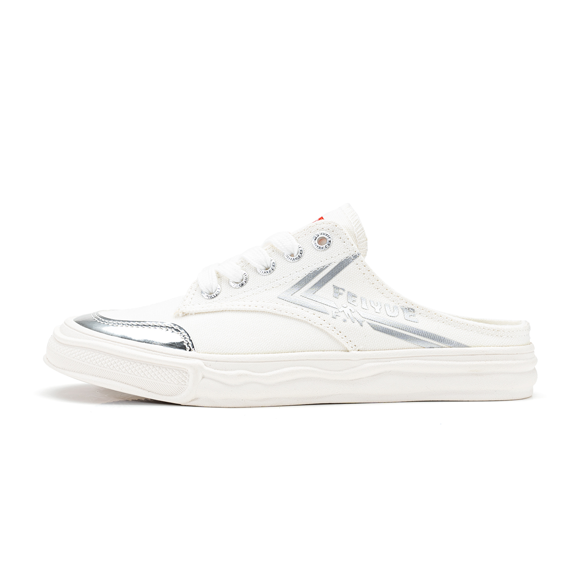 Order (Women) Feiyue Canvas Low 'White Silver' DF/2501