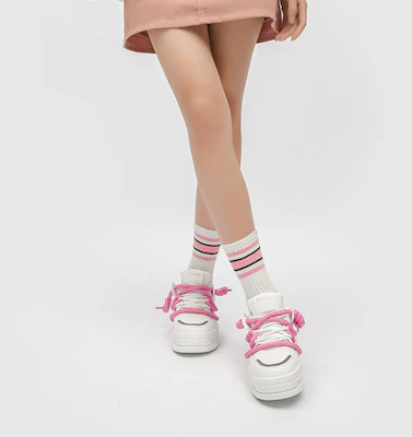 (W) 飛躍カジュアル快適ロースニーカー (Hiyaku Kajuaru Kaiteki Rō Sunīkā) DF-3858 Lookbook (W) 飛躍カジュアル快適ロースニーカー (Hiyaku Kajuaru Kaiteki Rō Sunīkā) DF-3858