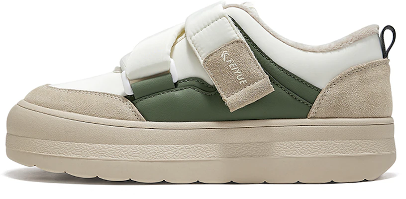 (Women) Feiyue Casual Low-Top Sneakers Beige Grey Green - Fall/Winter Classic Style FBN-002ZG03 Buy (Women) Feiyue Casual Low-Top Sneakers Beige Grey Green - Fall/Winter Classic Style FBN-002ZG03