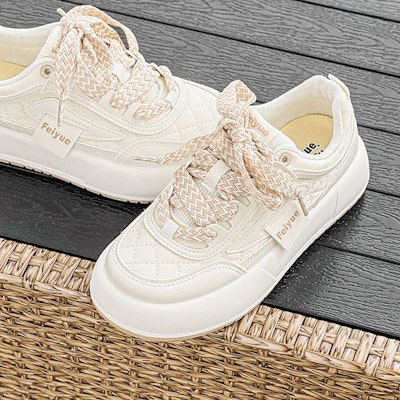 (Women) Feiyue Casual Low 'Beige' YFBE/1-10010 9