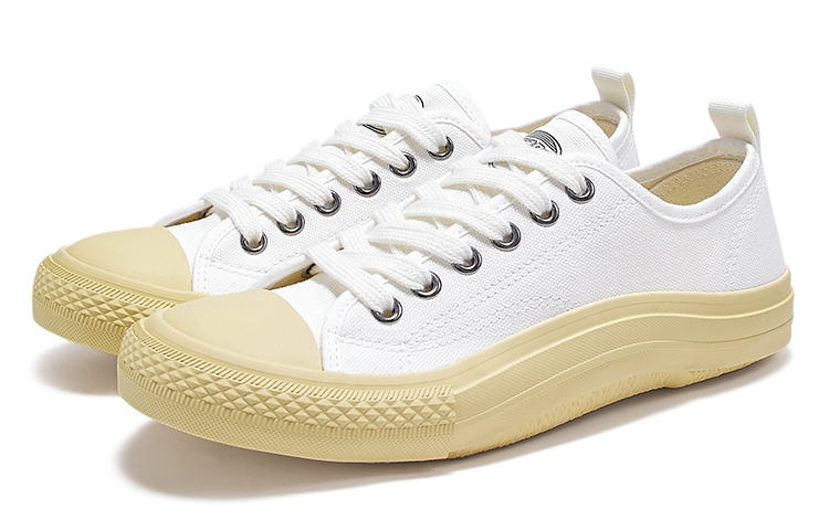 Lookbook (W) 페이위에 클래식 크림 로우 캔버스 FXY-A005TC01