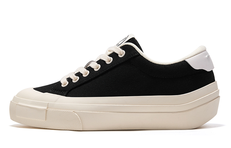 (Women) Feiyue Low-Top Canvas Shoes Black - Lightweight, Non-Slip, Breathable FXY-907ZG01 Black