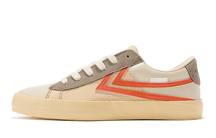 (Women) Feiyue Low-Top Casual Breathable Skate Shoes - Beige. FXY-185HQ Beige.