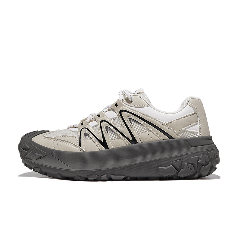 (Women) Feiyue Low-Top Casual Sneakers Beige - Breathable & Durable Everyday Wear FXYA310ZG- Apricot Rice