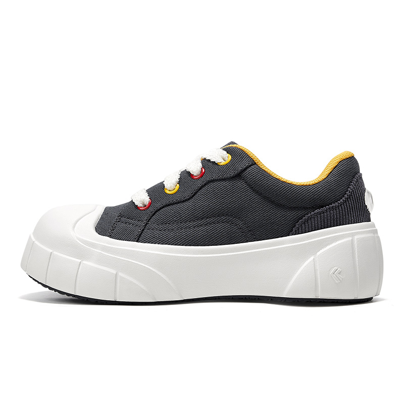 (Women) Feiyue Low-Top Casual Sneakers Black - Soft, Breathable & Durable. FXYA199SC-Black