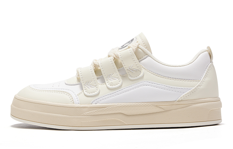(Women) Feiyue Low-Top Skate Shoes Women’s Off-White Comfortable Non-Slip Durable FXY-892TC02 Off-White