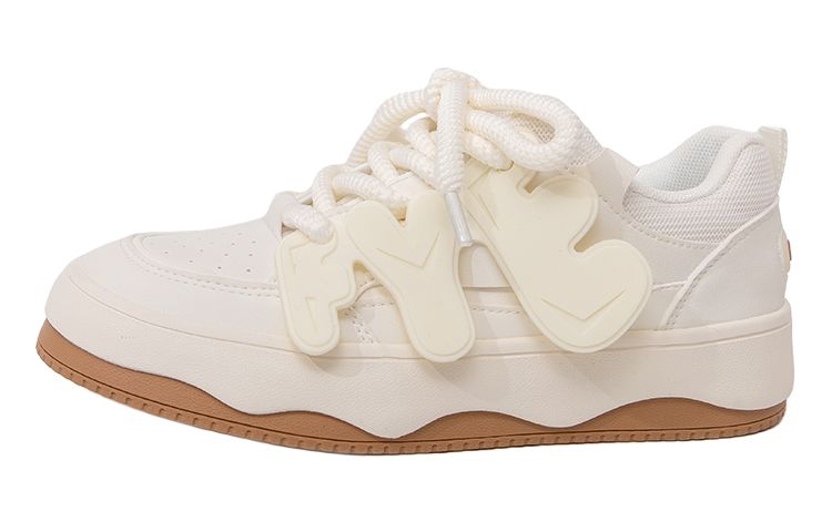 (Women) Feiyue Low-Top Sneakers Anti-Slip Cushion Durable Casual Shoes. FXY-A115BR05 Beige