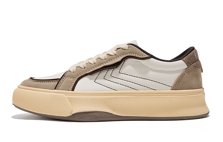 (Women) Feiyue Low-Top Sneakers Fashion Casual Beige Brown FXY-676ZG Rice Brown.