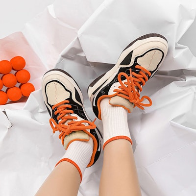 飛躍Feiyue 舒適百搭 防滑耐磨 低幫 板鞋 女款 8