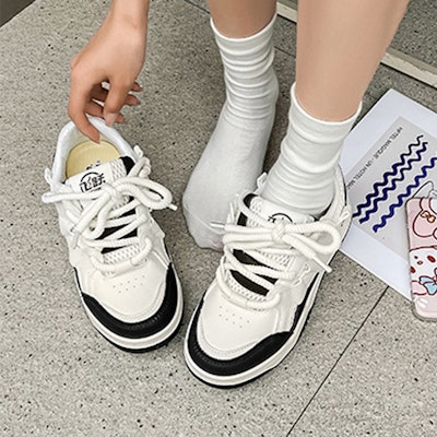 (W) 페이웨 로우탑 블랙앤화이트 (Feiue Low Top Black&White) FYBE/1-10015 8