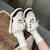 (W) Feiyue Low Top 'Hitam Putih' FYBE/1-10015