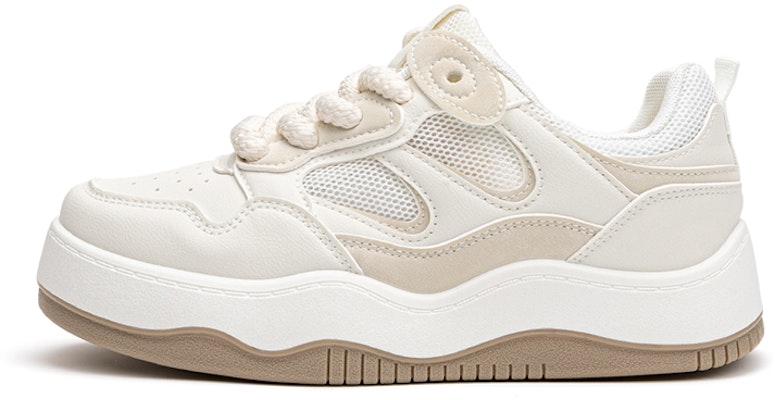 (Women) Feiyue Low Top 'Breathable Versatile Casual Thick Sole' DF-10013 6