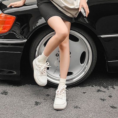 (Women) Feiyue Low Top 'Breathable Versatile Casual Thick Sole' DF-10013 14