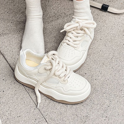 (Women) Feiyue Low Top 'Breathable Versatile Casual Thick Sole' DF-10013 15