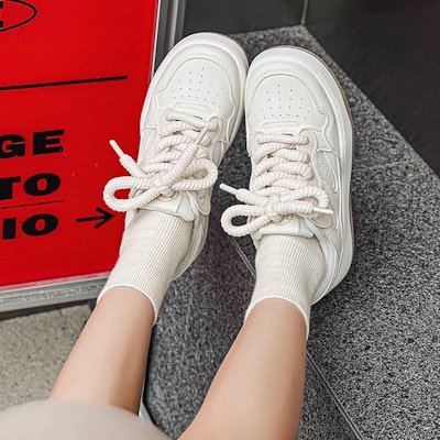 (Women) Feiyue Low Top 'Breathable Versatile Casual Thick Sole' DF-10013 17