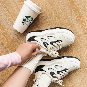 飛躍Feiyue 透氣百搭休閒厚底 低筒 板鞋 女款 Details for 飛躍Feiyue 透氣百搭休閒厚底 低筒 板鞋 女款