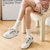 (W) Feiyue Low Top 'Selesa Multifungsi Kasual Tapak Tebal Bernafas' DF-10013
