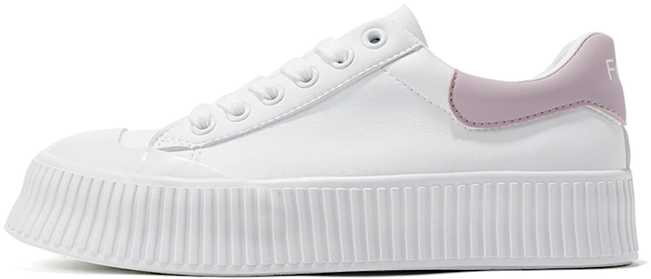 (Women) Feiyue Platform Low-Top Casual Sneakers White Purple FXY-268MJ White and Purple Buy (Women) Feiyue Platform Low-Top Casual Sneakers White Purple FXY-268MJ White and Purple