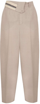 (Women) FENDI Asymmetric Zipper Waist Casual Pants - Gray. FR6540S9AF0U6W Buy (Women) FENDI Asymmetric Zipper Waist Casual Pants - Gray. FR6540S9AF0U6W