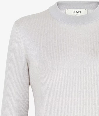 (Women) FENDI Beige Solid Color Crewneck Pullover Sweater. FZXB49AQYSF0ZJ4 Purchase (Women) FENDI Beige Solid Color Crewneck Pullover Sweater. FZXB49AQYSF0ZJ4