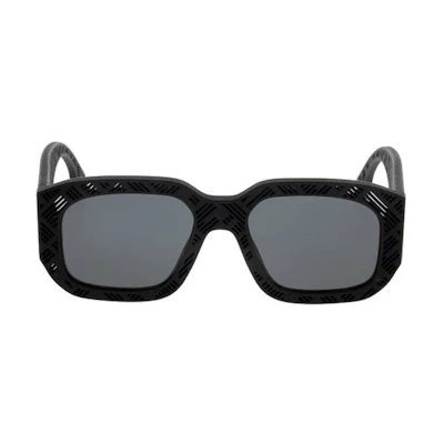 (Women) FENDI Black Irregular Acetate Sunglasses FE40113I02A