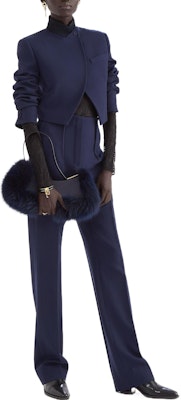 (W) FENDI 黑色蕾丝紧身长袖连体裤 FW22 全图案款式 FXF630AJYLF0GME Shop (W) FENDI 黑色蕾丝紧身长袖连体裤 FW22 全图案款式 FXF630AJYLF0GME