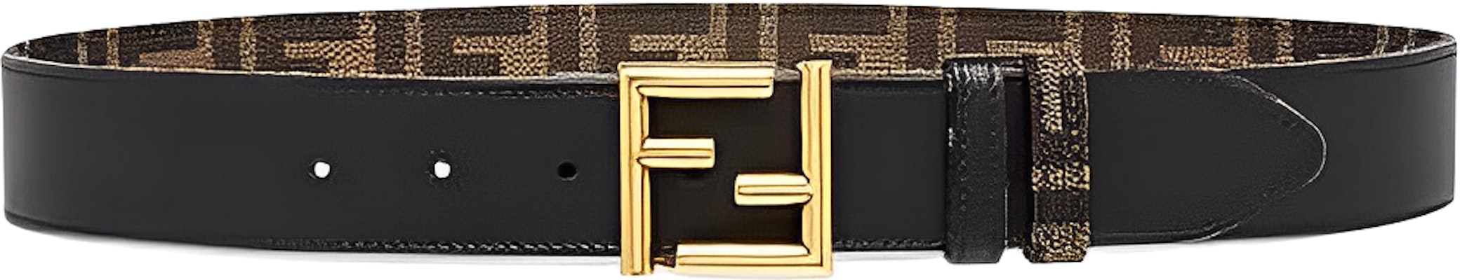 (Women) FENDI Black Leather Belt 3.5cm Wide - Minimalist Design. 8C0686ANH7F1L2J Buy (Women) FENDI Black Leather Belt 3.5cm Wide - Minimalist Design. 8C0686ANH7F1L2J