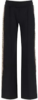 (Women) FENDI Black Mid-Rise Flared Knit Joggers with Print Detail. FAB203ADH8F0GME (Women) FENDI Black Mid-Rise Flared Knit Joggers with Print Detail. FAB203ADH8F0GME