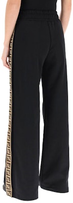 (W) FENDI 黑色印花中腰喇叭針織慢跑褲。 FAB203ADH8F0GME Purchase (W) FENDI 黑色印花中腰喇叭針織慢跑褲。 FAB203ADH8F0GME
