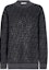 Buy (Women) FENDI Black Monogram Crewneck Pullover Sweater FW22 Collection. FZX862ALOJF0GME