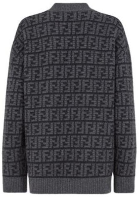 (Women) FENDI Black Monogram Crewneck Pullover Sweater FW22 Collection. FZX862ALOJF0GME Lookbook (Women) FENDI Black Monogram Crewneck Pullover Sweater FW22 Collection. FZX862ALOJF0GME
