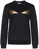 (Women) FENDI Black Monster Print Sweatshirt. FAF089A6MGF0GME (Women) FENDI Black Monster Print Sweatshirt. FAF089A6MGF0GME
