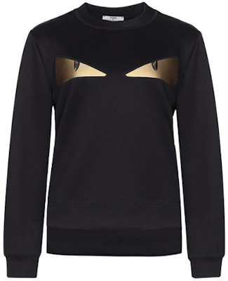 (Women) FENDI Black Monster Print Sweatshirt. FAF089A6MGF0GME Order (Women) FENDI Black Monster Print Sweatshirt. FAF089A6MGF0GME