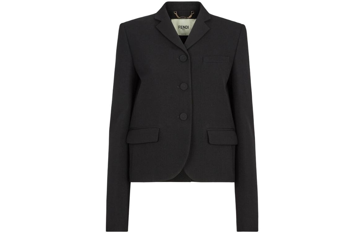Order (W) 芬迪 黑色单排扣长袖西装外套 FJ7419AJYFF0GME